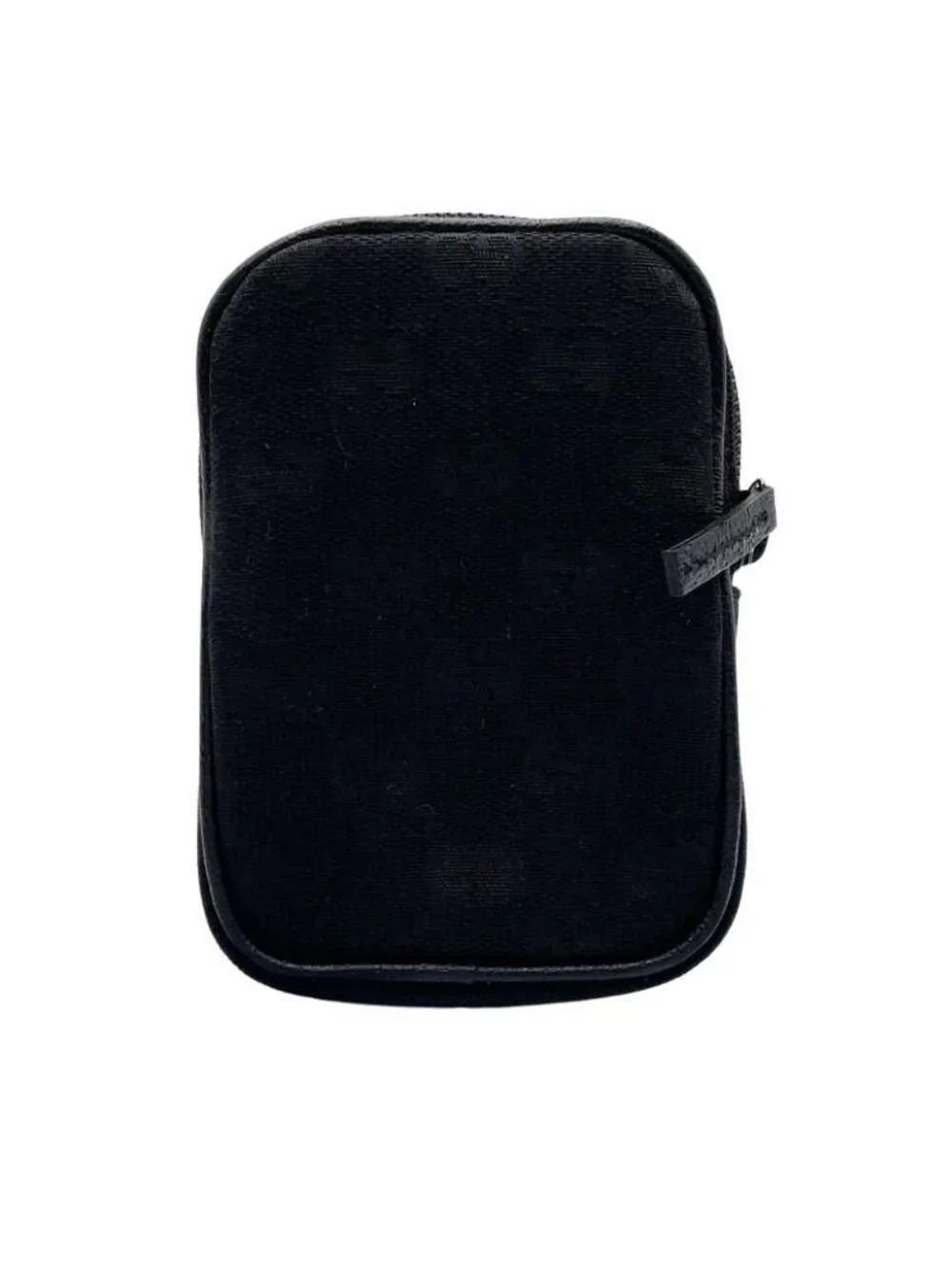Gucci Galet Case GG Canvas Black Messenger Bag